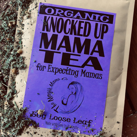 Knocked Up Mama Tea - Pregnancy Raspberry Leaf Blend